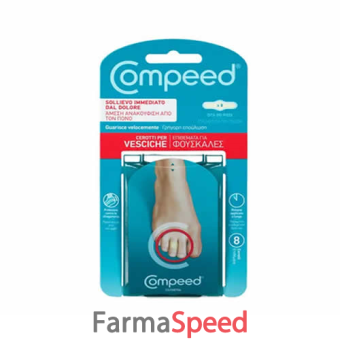 compeed cerotti per vesciche dita piedi 8 pezzi