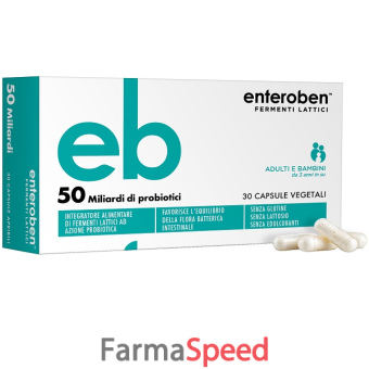 enteroben 50mld 30 capsule vegetali