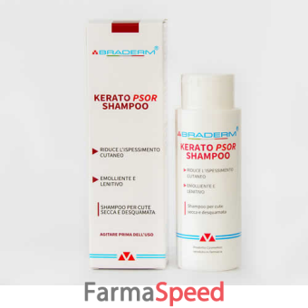 kerato psor shampoo 150 ml braderm