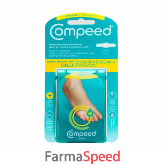 compeed cerotti per calli idratanti 6 pezzi