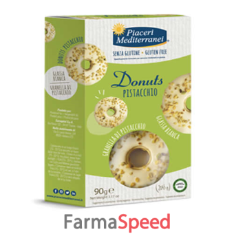 piaceri mediterranei donuts pistacchio 90 g