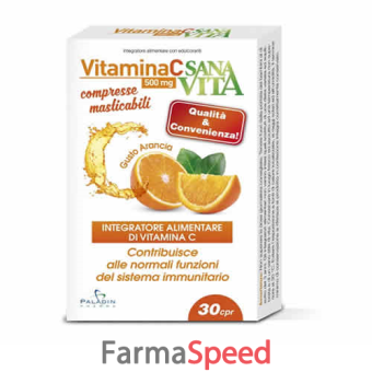 sanavita vitamina c masticabile 30 compresse