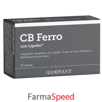 mediplant cb ferro 30 capsule