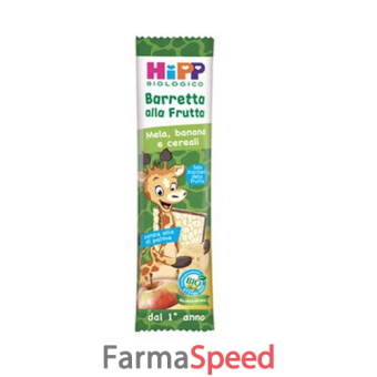 hipp barretta alla frutta mela banana cereali 23 g