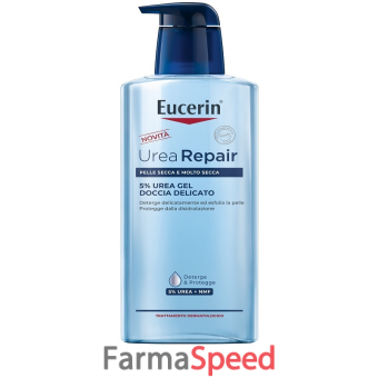 eucerin 5% urea gel doccia delicato 400 ml