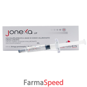 jonexa up siringa intra-articolare sodio ialuronato cross-linkato 2% 4,4 ml