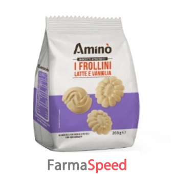 amino' i frollini latte e vaniglia 200 g