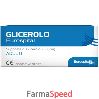 supposte glicerolo 2500 mg adulti 18 pezzi