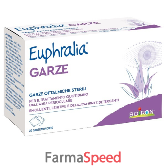 euphralia garze oftalmiche monouso 20 pezzi