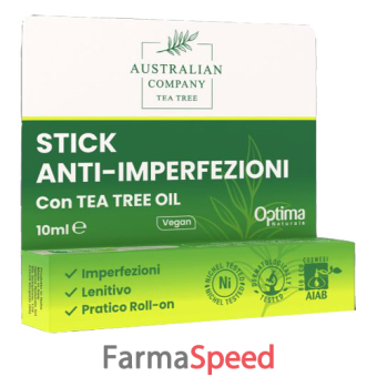 australian tea tree stick anti imperfezioni roll on 10 ml