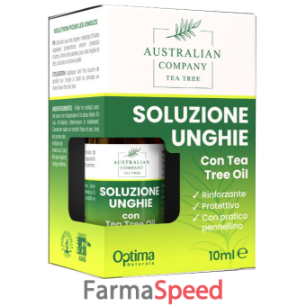 australian tea tree soluzione unghie 10 ml