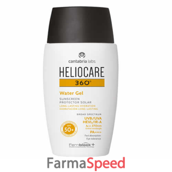 heliocare 360 water gel spf 50+ 50 ml