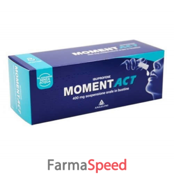 momentact - 400 mg sospensione orale in bustine 8 bustine da 10 ml