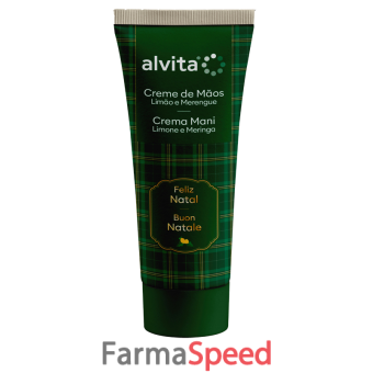 alvita crema mani natale 2024 limone & meringa 100 ml