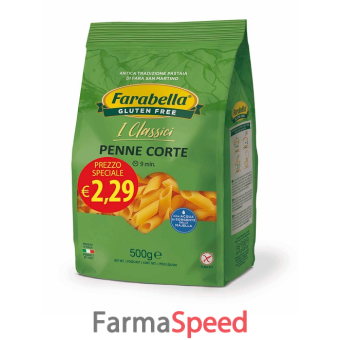 farabella penne corte 500 g promo