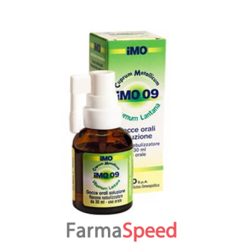 imo 09 - spray sublinguale soluzione 1 flacone nebulizzatore in vetro da 30 ml