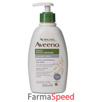 aveeno crema idratante corpo lavanda 300 ml