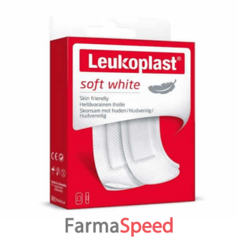 leukoplast soft white 40 pezzi assortiti