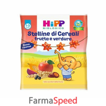 hipp bio stelline frutta verdura 30 g