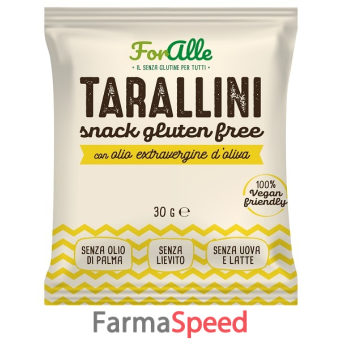 foralle tarallini con olio extravergine d'oliva 30 g