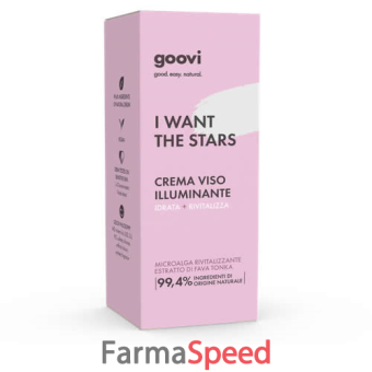 goovi i want the star crema viso illuminante 50 ml