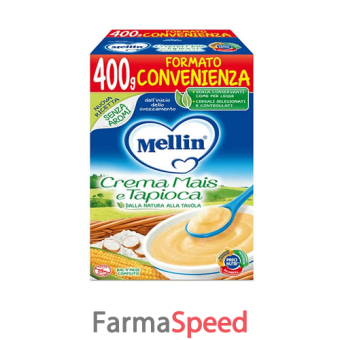 mellin crema mais tapioca 400 g