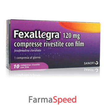 fexallegra* 10 compresse rivestite 120 mg