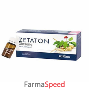 zetaton ginseng 12 fiale x 10 ml