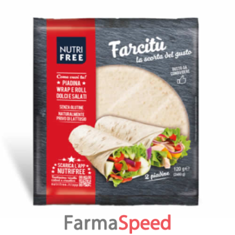 nutrifree piadina farcitu 2x60 g