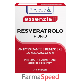 resveratolo puro 30 compresse