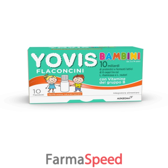 yovis bambini banana 10 flaconcini da 10 ml