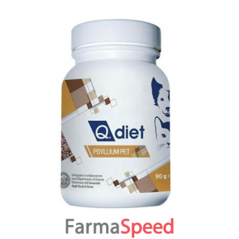 q diet psyllium pet 90g