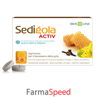 sedigola activ apix menta fredda 20 pastiglie