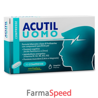 acutil uomo 30 compresse