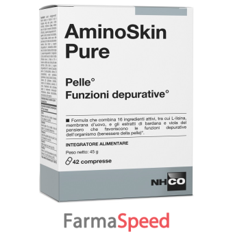 nhco aminoskin pure 42 compresse