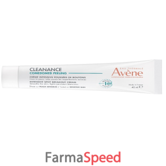 avene cleanance comedomed peeling crema intensiva imperfezioni 40 ml