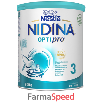 nidina optipro 3 polvere 800 g