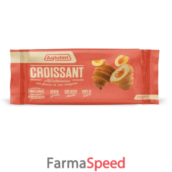 agluten croissant albicocca 4 pezzi da 55 g