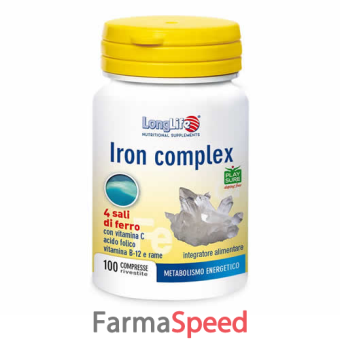 longlife iron complex 100 compresse