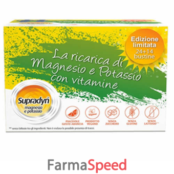 supradyn magnesio e potassio edizione limitata 24 + 14 bustine