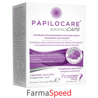 papilocare immunocaps 30 capsule