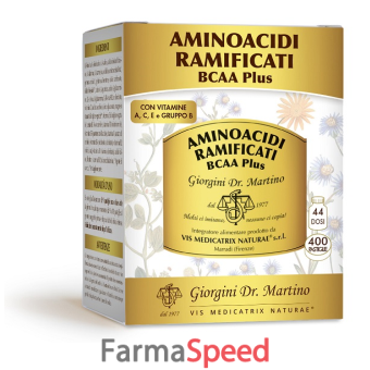 aminoacidi ramificati bcaa 400 pastiglie