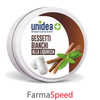 unidea caramelle gessetti liquirizia 40g