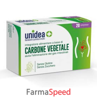 unidea carbone vegetale 20 compresse