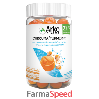 arkogummies curcuma 60 gummies