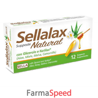 sellalax natural md 12 supposte