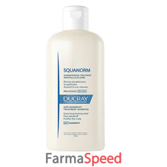 squanorm shampoo trattante forfora secca 200 ml