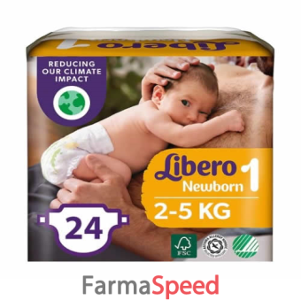 libero newborn 1 2-5 kg 24 pezzi