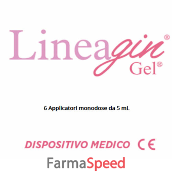 lineagin gel 6 applicatori monodose x 5 ml