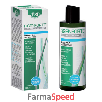 esi rigenforte shampoo antiforfora 250 ml